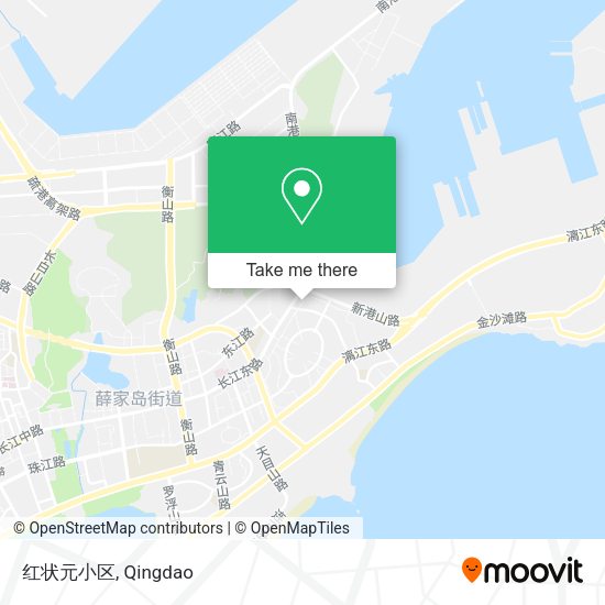 红状元小区 map
