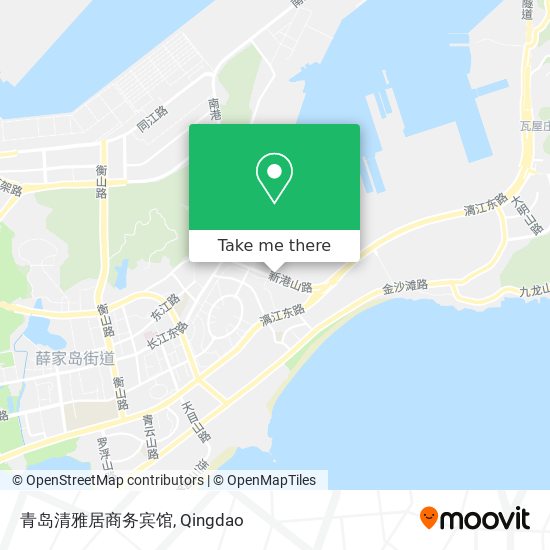 青岛清雅居商务宾馆 map