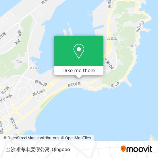 金沙滩海丰度假公寓 map