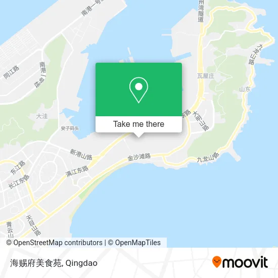 海赐府美食苑 map