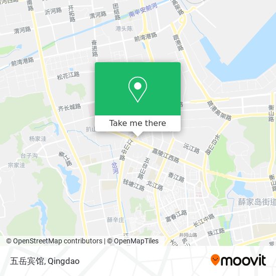 五岳宾馆 map