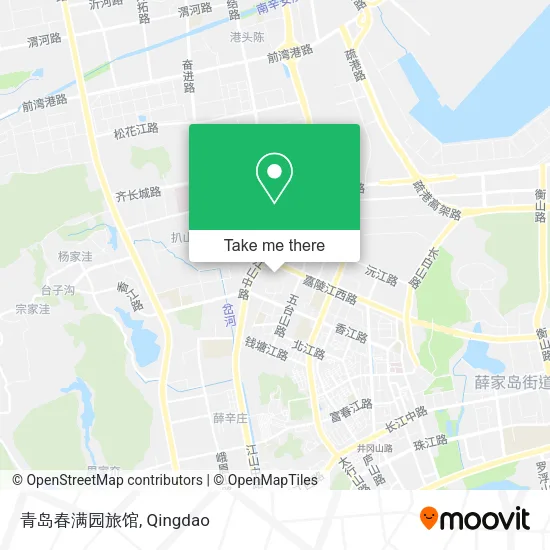 青岛春满园旅馆 map