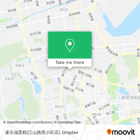 麦乐滋蛋糕(江山路西小区店) map