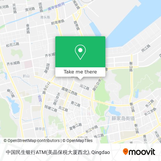 中国民生银行ATM(美晶保税大厦西北) map