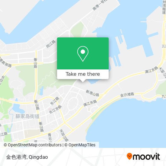 金色港湾 map