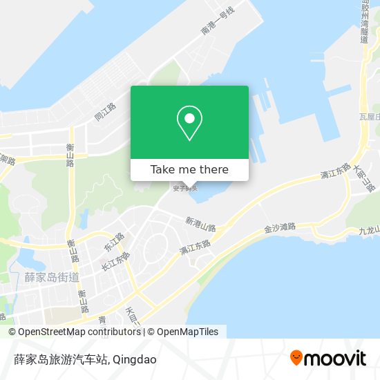 薛家岛旅游汽车站 map