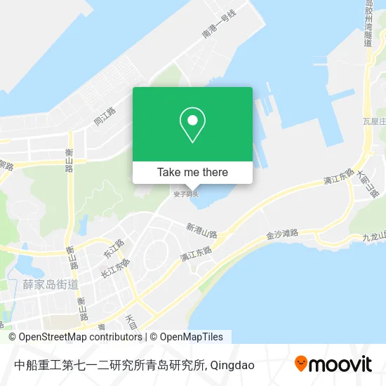中船重工第七一二研究所青岛研究所 map