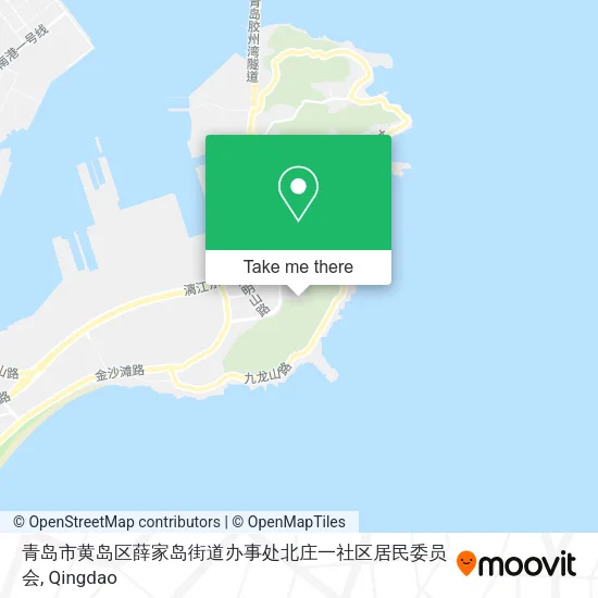青岛市黄岛区薛家岛街道办事处北庄一社区居民委员会 map