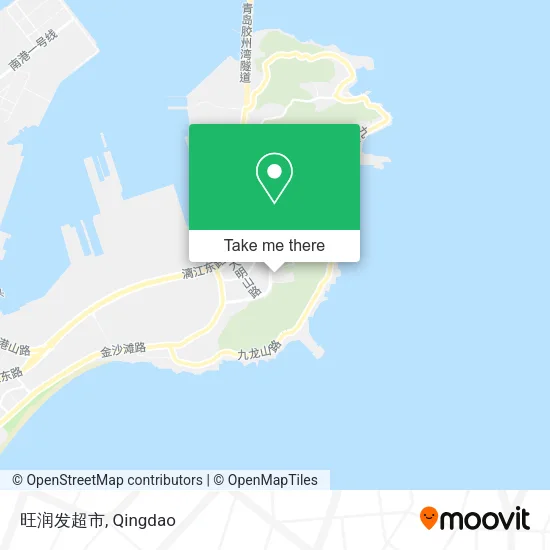 旺润发超市 map