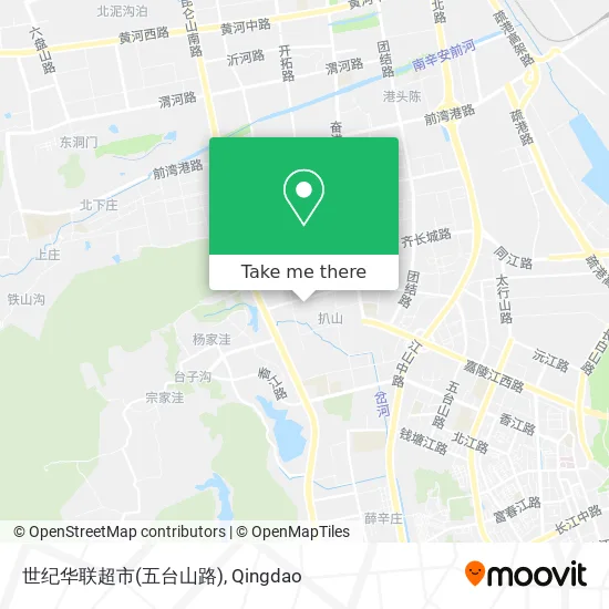 世纪华联超市(五台山路) map