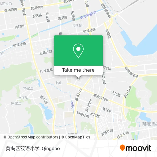 黄岛区双语小学 map