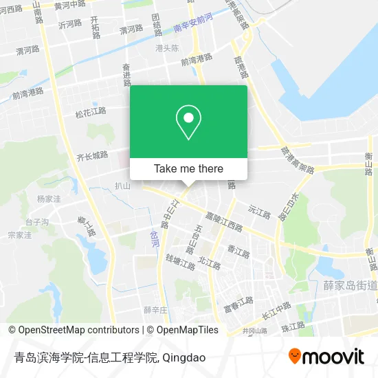 青岛滨海学院-信息工程学院 map