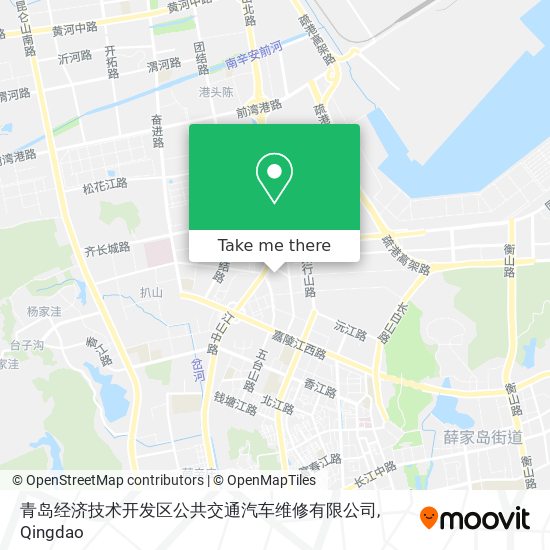 青岛经济技术开发区公共交通汽车维修有限公司 map
