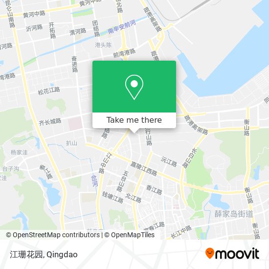 江珊花园 map