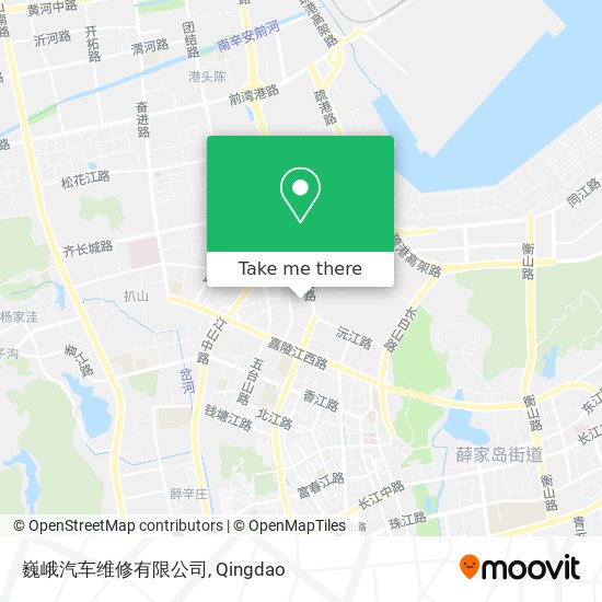巍峨汽车维修有限公司 map