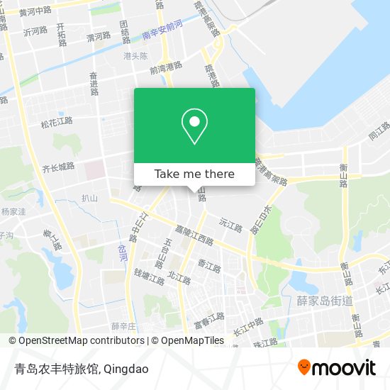 青岛农丰特旅馆 map