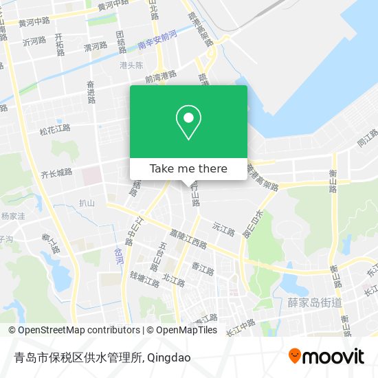 青岛市保税区供水管理所 map