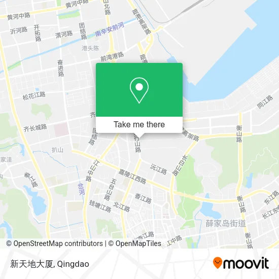 新天地大厦 map