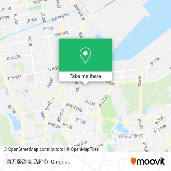 康乃馨副食品超市 map
