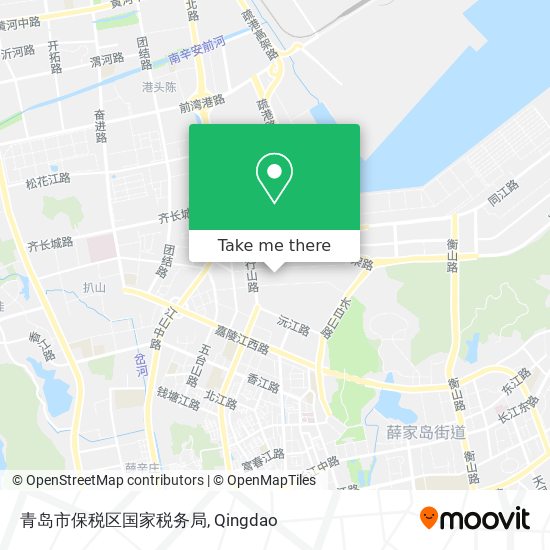 青岛市保税区国家税务局 map