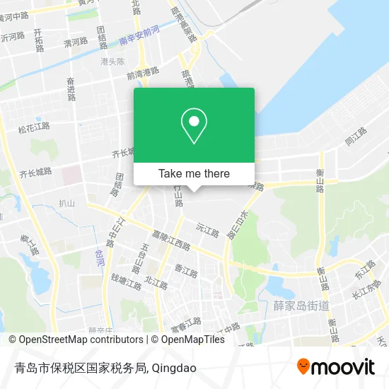 青岛市保税区国家税务局 map