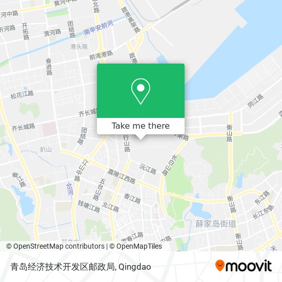 青岛经济技术开发区邮政局 map