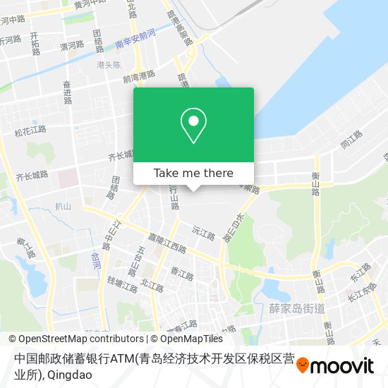 中国邮政储蓄银行ATM(青岛经济技术开发区保税区营业所) map