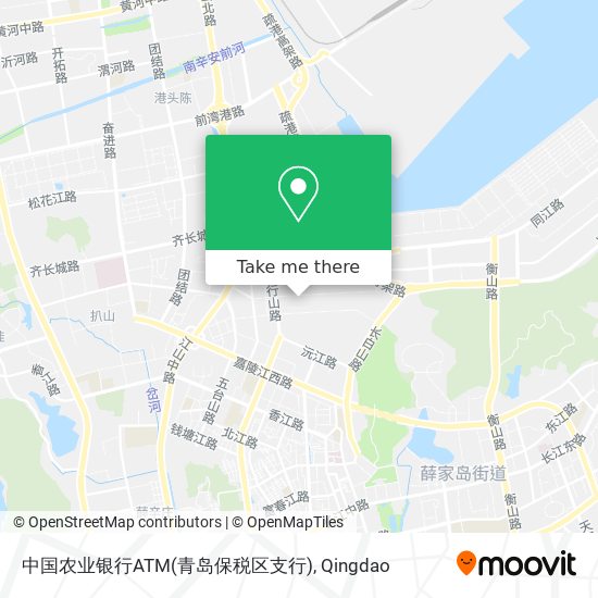 中国农业银行ATM(青岛保税区支行) map