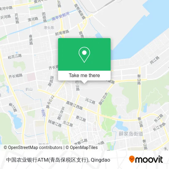 中国农业银行ATM(青岛保税区支行) map