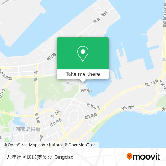 大洼社区居民委员会 map