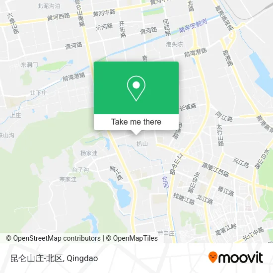 昆仑山庄-北区 map