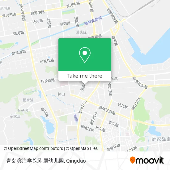 青岛滨海学院附属幼儿园 map