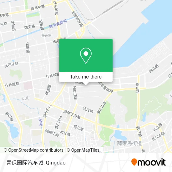青保国际汽车城 map
