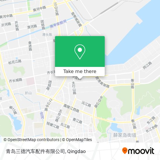 青岛三德汽车配件有限公司 map