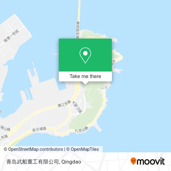 青岛武船重工有限公司 map