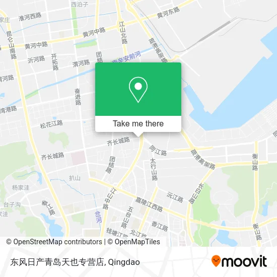 东风日产青岛天也专营店 map