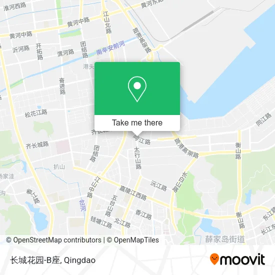 长城花园-B座 map