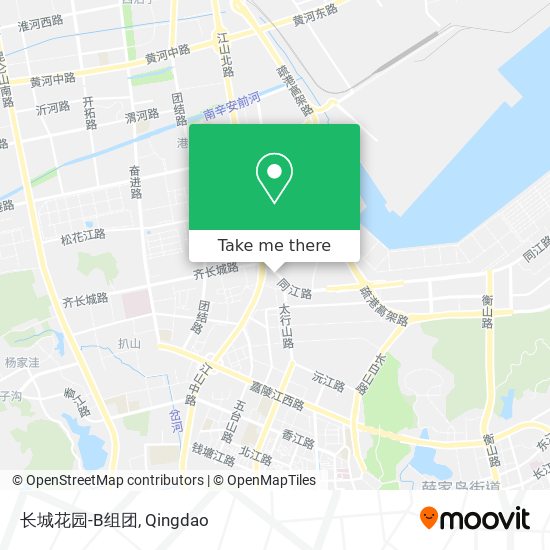 长城花园-B组团 map