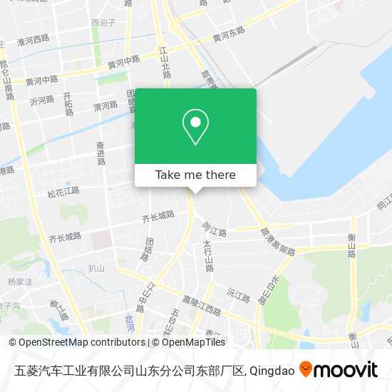 五菱汽车工业有限公司山东分公司东部厂区 map