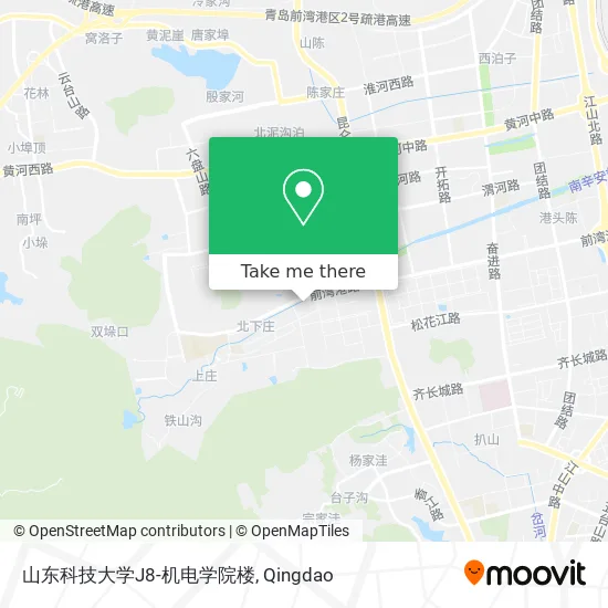 山东科技大学J8-机电学院楼 map
