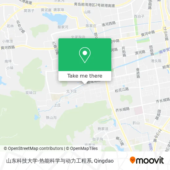山东科技大学-热能科学与动力工程系 map