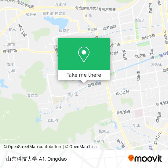 山东科技大学-A1 map