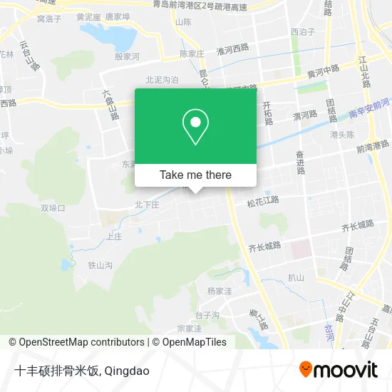 十丰硕排骨米饭 map