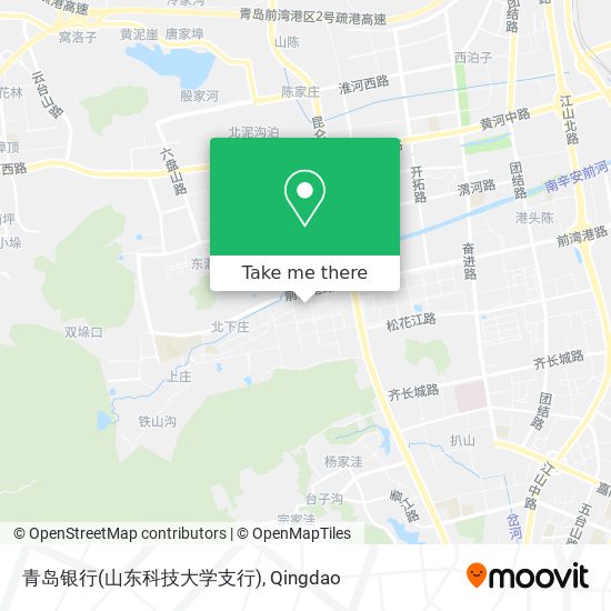 青岛银行(山东科技大学支行) map