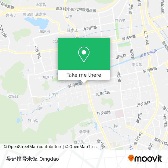吴记排骨米饭 map
