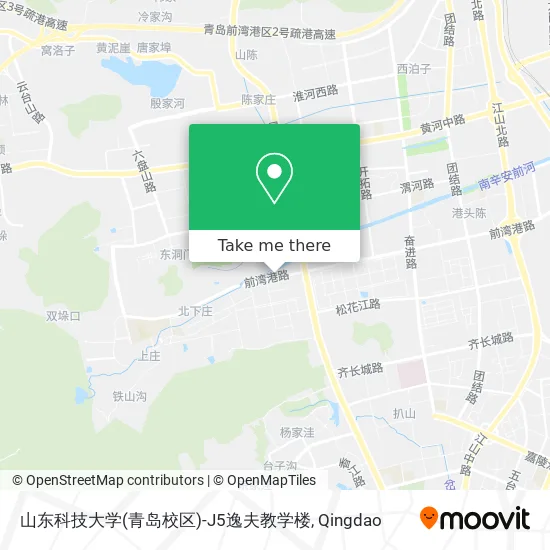 山东科技大学(青岛校区)-J5逸夫教学楼 map