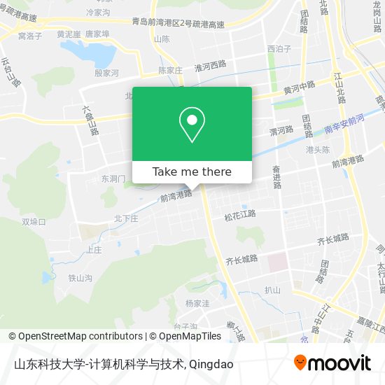 山东科技大学-计算机科学与技术 map