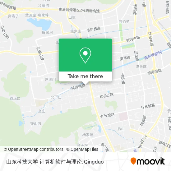 山东科技大学-计算机软件与理论 map