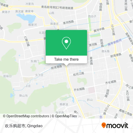 欢乐购超市 map