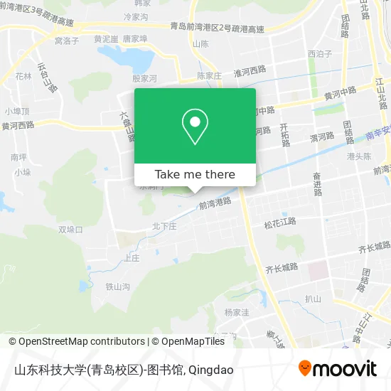 山东科技大学(青岛校区)-图书馆 map